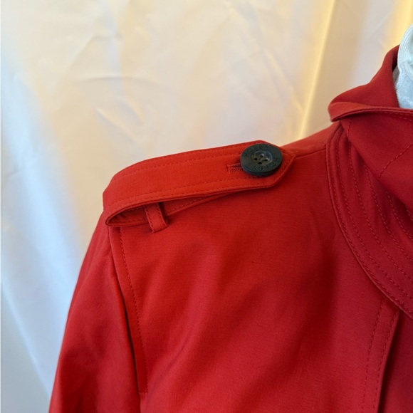 Hobbs London Women's Red/orange Trench Coat size 8 EXCELLENT CONDITION - Picture 9 of 16